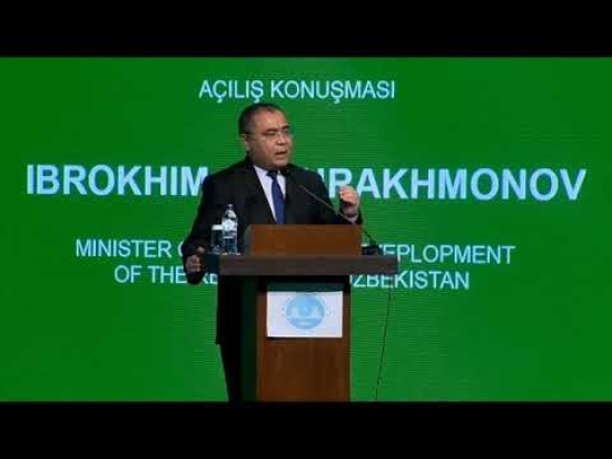 5. İstanbul Ekonomi Zirvesi Sn. Ibrokhım Abdurakhmonov Açılış Konuşması