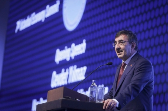 Cumhurbaşkanı Yardımcısı Yılmaz, 7. İstanbul Ekonomi Zirvesi'nde konuştu Açıklaması