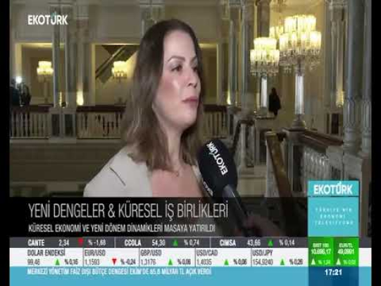 İstanbul Ekonomi Zirvesi Ekotürk Yayını