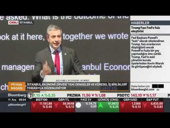 İstanbul Ekonomi Zirvesi Bloomberg Ht Canlı Yayın Abdullah Değer