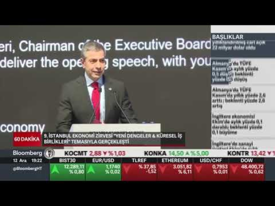 İstanbul Ekonomi Zirvesi Bloomberg HT Haberi