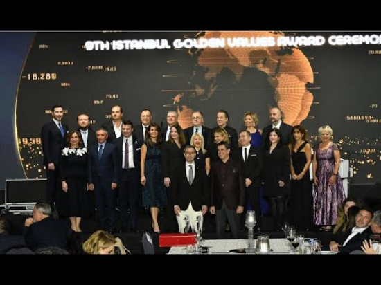 9. İstanbul Altın Değerler Ödül Töreni