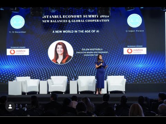 Yapay Zekâ Çağında Yeni Dünya Vodafone Türkiye İcra Kurulu Başkan Yardımcısı Özlem Kestioğlu