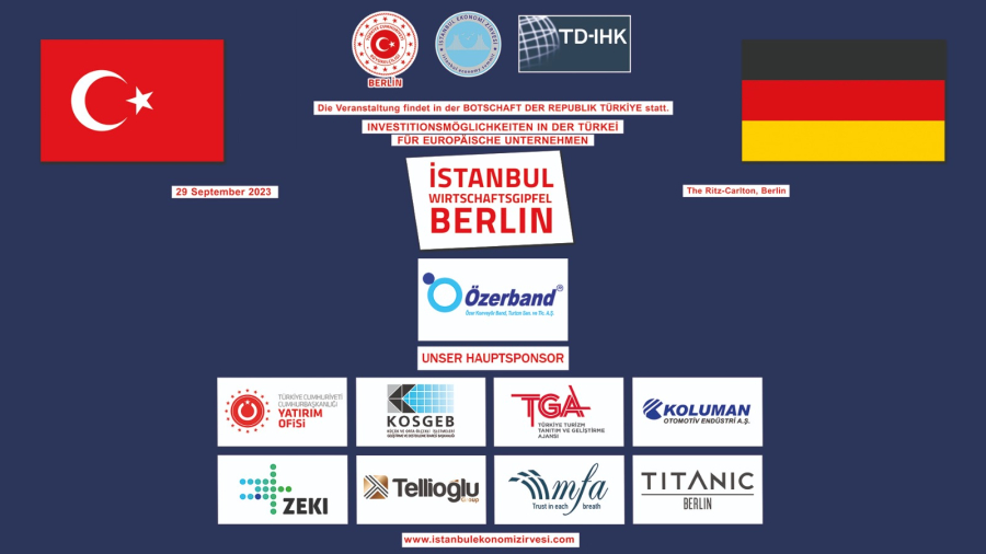 Sponsor -  İstanbul Ekonomi Zirvesi Berlin 2023